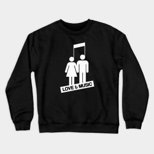 Love and Music Crewneck Sweatshirt